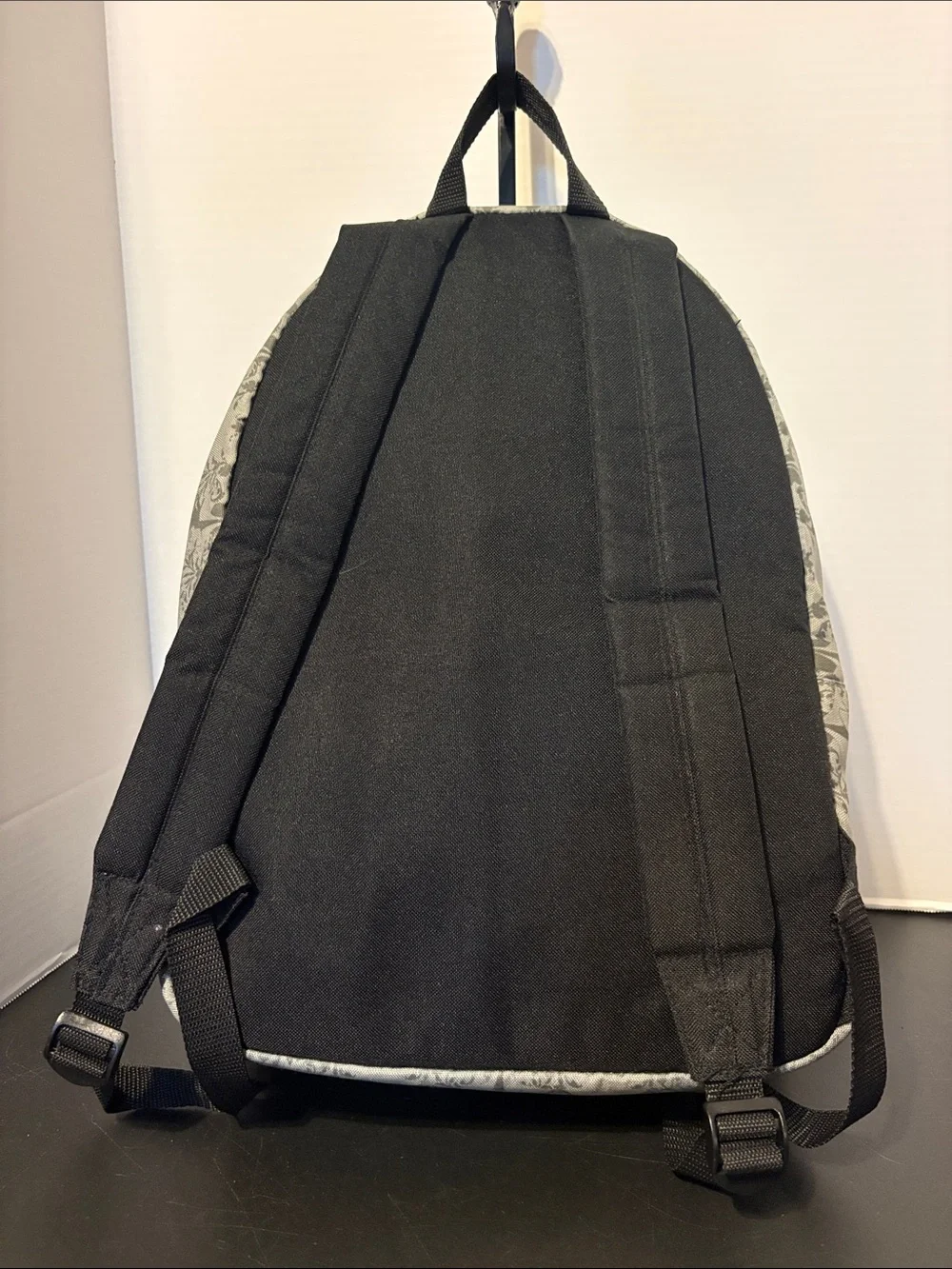 Disney Maleficent Grey Backpack with Purple and Yellow Accents